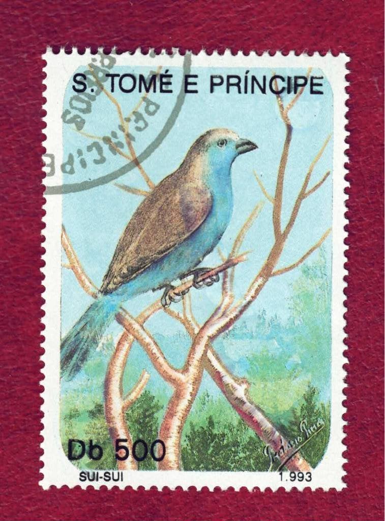 Fauna - Dieren - Sijs (Vogel) - S. Tomé E Principe - Db 500, Ophalen of Verzenden, Gestempeld, Dier of Natuur