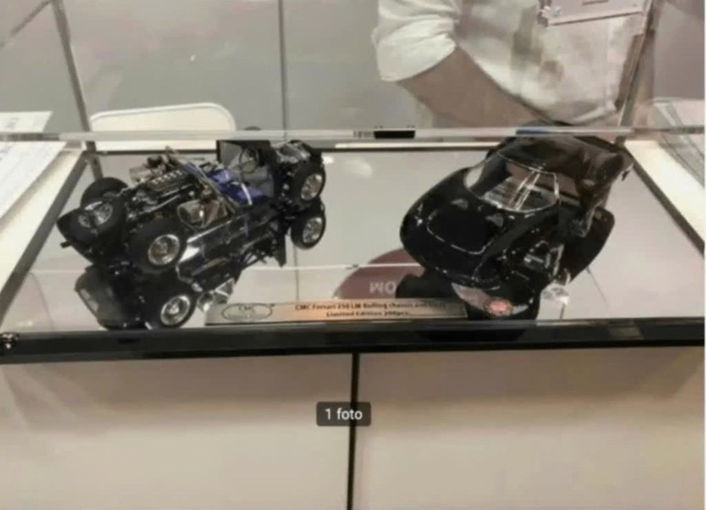 NEW 1:18 FERRARI 250 LM Chassis Techno Classica LTD 200 WRH, Hobby en Vrije tijd, Modelauto's | 1:18, Verzenden, Nieuw, Auto, Overige merken