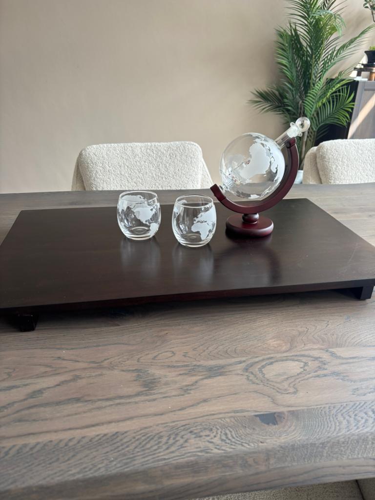 Whiskey karaf set, Ophalen, Gebruikt, Overige materialen