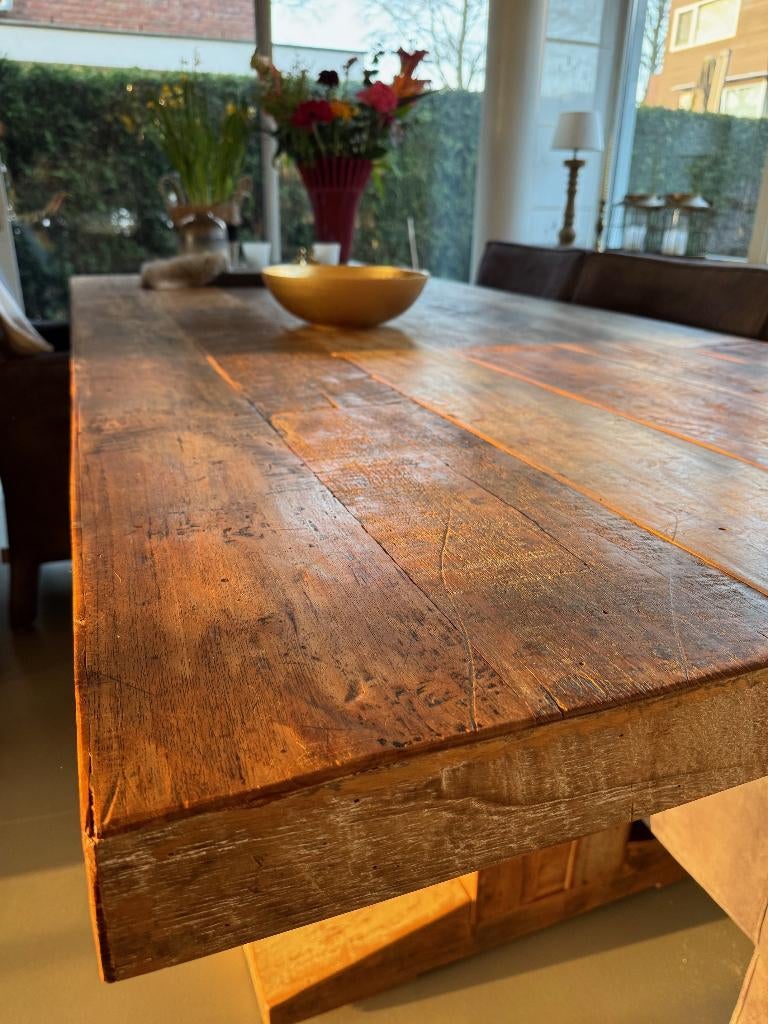 Royale en unieke kasteeltafel (250 Euro), Ophalen, 100 tot 150 cm, 200 cm of meer, Zo goed als nieuw