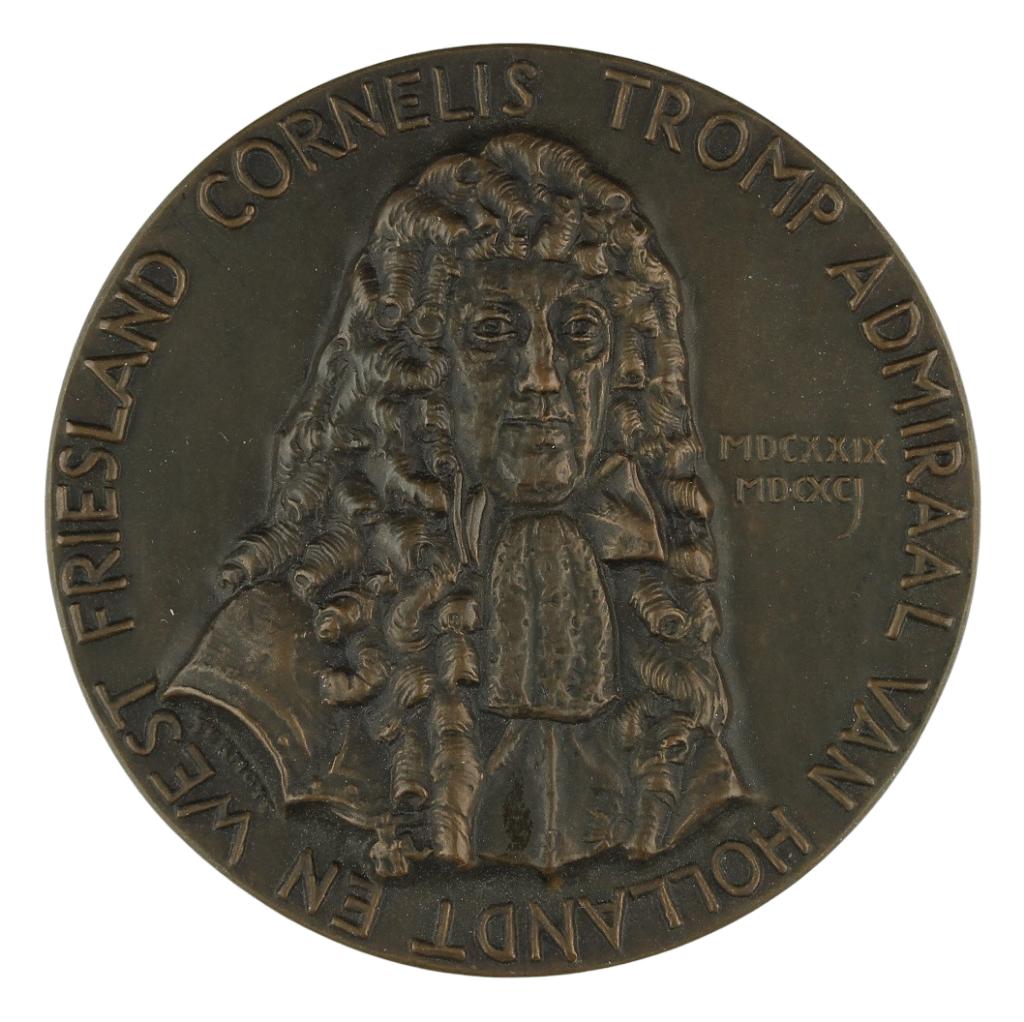 Dubbel VPK 1941 Albert Termote : Cornelis Tromp, Verzenden, Brons, Nederland