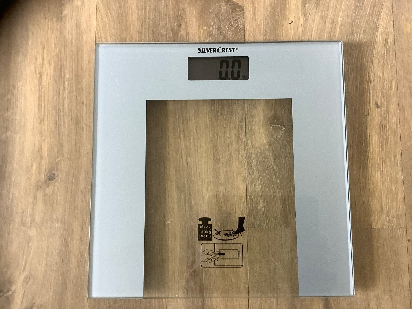 SilverCrest Digitale Personenweegschaal -  nieuw zonderdoos, Witgoed en Apparatuur, Weegschalen, 1 tot 500 gram, 100 kg of meer