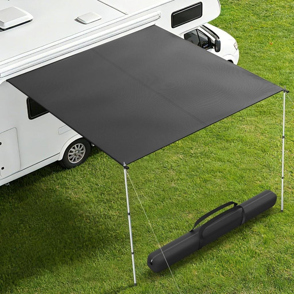 Zonneluifel voor caravan & camper – 3 x 2,5 m – Universeel, Ophalen of Verzenden, Nieuw