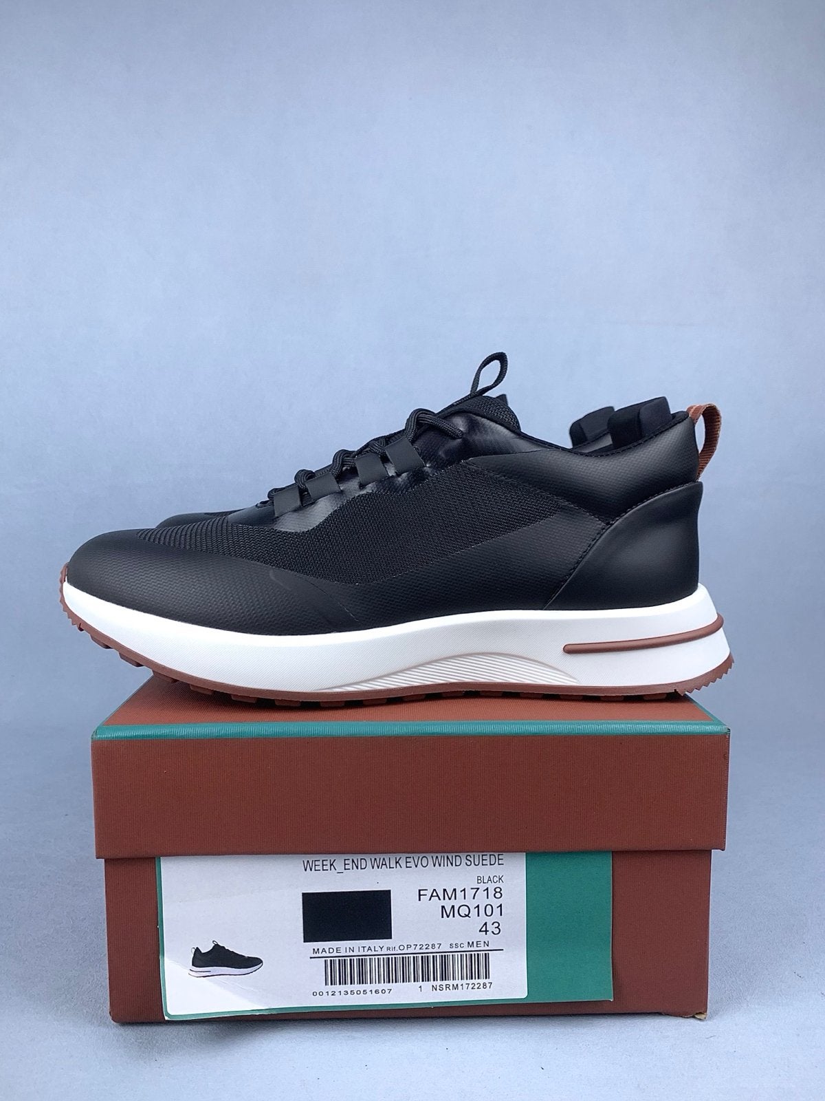 Loro Piana Week End Walk Sneakers - Gloednieuw, Kleding | Heren, Ophalen of Verzenden, Nieuw, Zwart, Sneakers of Gympen