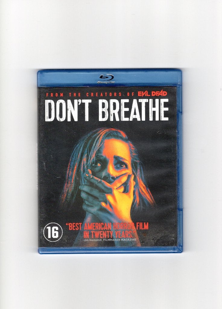 Blu-Ray Don't Breathe, Cd's en Dvd's, Blu-ray, Ophalen of Verzenden, Zo goed als nieuw