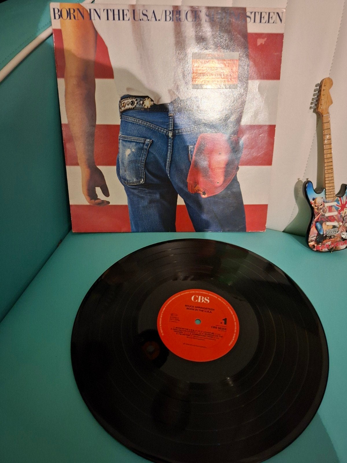 Bruce Springsteen - Born in the U.S.A. LP (CBS)1985/2, Overige formaten, 1980 - 1989, Ophalen of Verzenden, Poprock