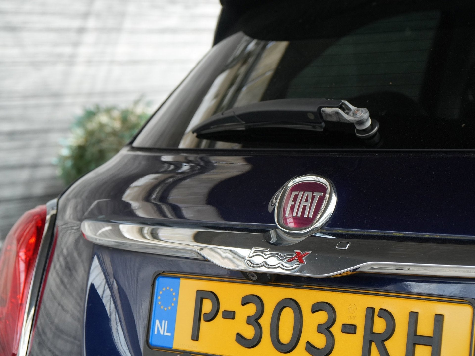 Fiat 500 X Cross 1.4 Turbo Opening Edition Leer Xenon Camera, Voorwielaandrijving, Gebruikt, 4 cilinders, Blauw