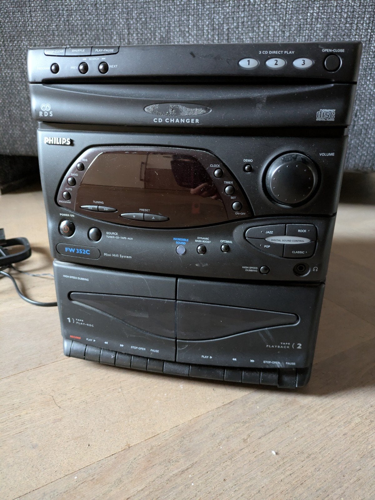 Philips FW352C Mini Hifi System, Audio, Tv en Foto, Stereo-sets, Ophalen, Philips, Gebruikt, Tuner of Radio