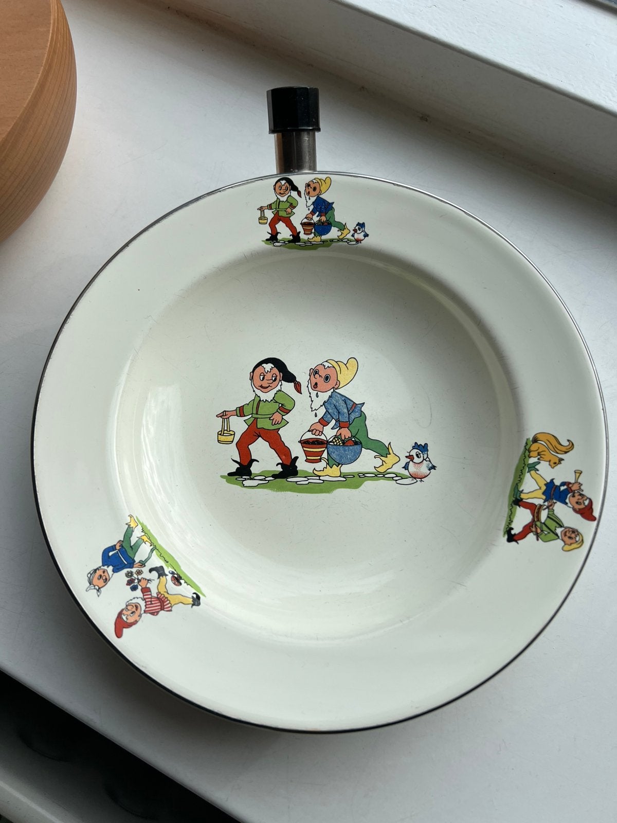 Bredemeijer Hilversum Holland kinder warmhoudbord, Ophalen of Verzenden