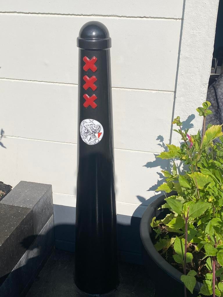 Origineel Amsterdammertje XXX (ajax), Tuin en Terras, Palen, Balken en Planken, Ophalen, Zo goed als nieuw, Minder dan 180 cm