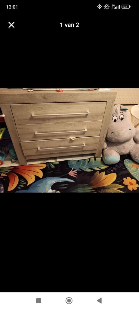 Commode kledingkast, Kinderen en Baby's, Kinderkamer | Complete kinderkamers, Ophalen, Zo goed als nieuw, Jongetje of Meisje
