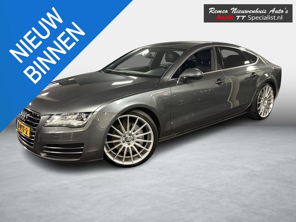 Audi A7 Sportback 3.0 TFSI quattro Pro Line plus Automaat Ge, Auto's, Audi, Euro 5, Gebruikt, Zwart, 2995 cc