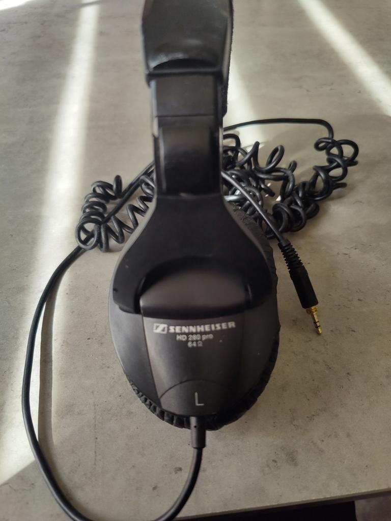 Sennheiser HD 280 Pro 64 Ohm Hoofdtelefoon getest werkt goed, Audio, Tv en Foto, Koptelefoons, Ophalen of Verzenden, Gebruikt