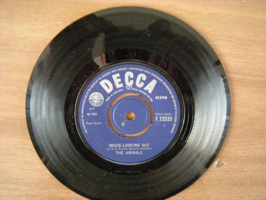 The Animals (Inside-Looking Out), Gebruikt, 7 inch, Single, Ophalen of Verzenden