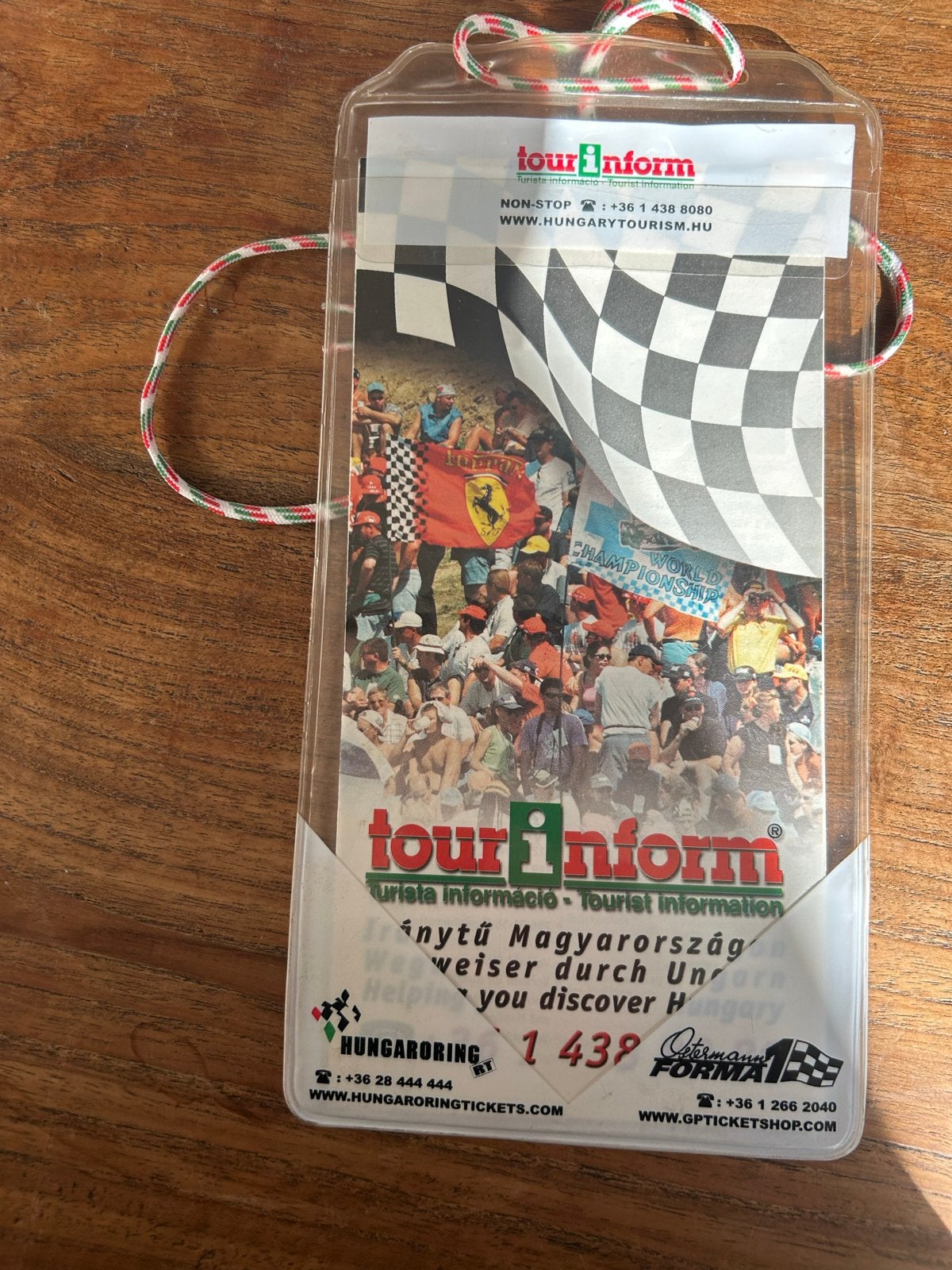 Ferrari Formule 1 Lanyard en Pasjeshouder - Nieuw, Ophalen of Verzenden, Nieuw, Formule 1