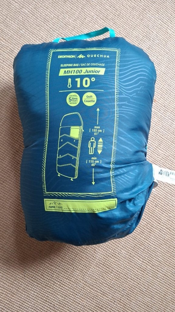 Meegroeiende kinderslaapzak 10°C van Quechua, Ophalen of Verzenden, Zo goed als nieuw