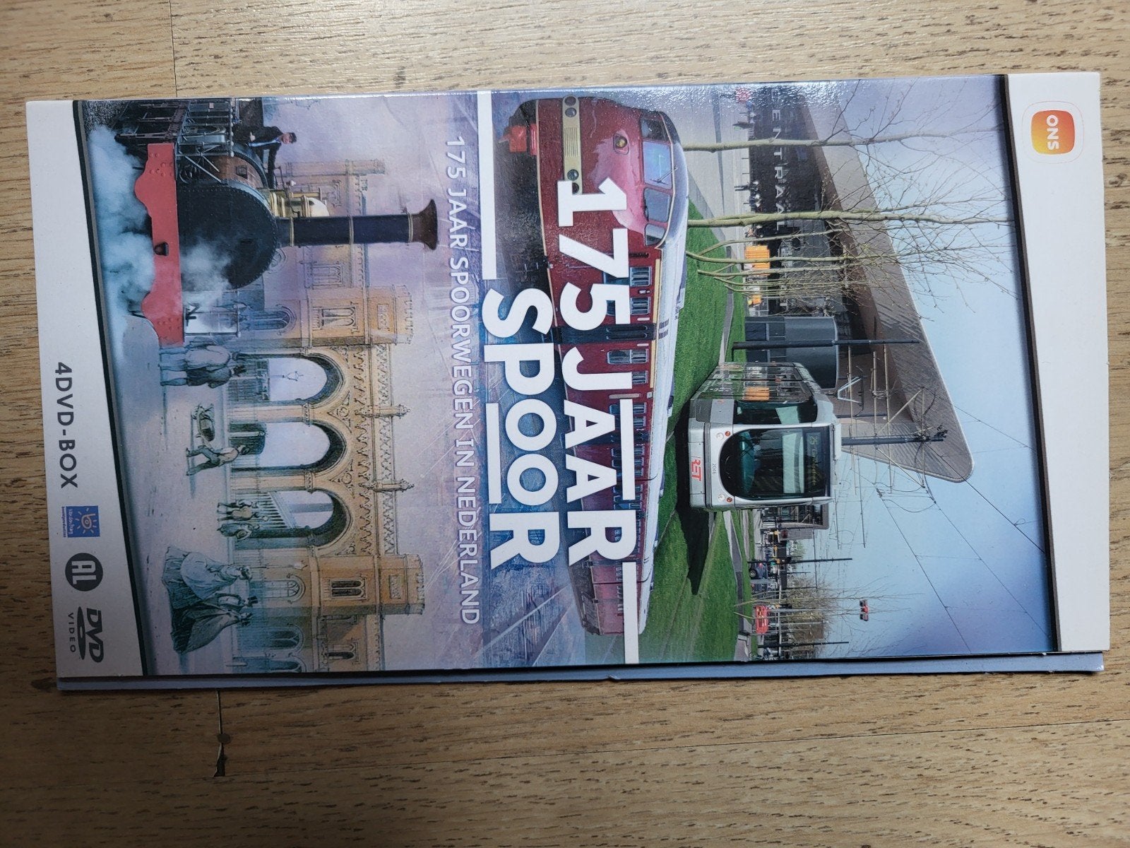 175 Jaar Spoorwegen in Nederland - 4DVD-BOX, Verzenden, Alle leeftijden, Nederlands, Overige genres