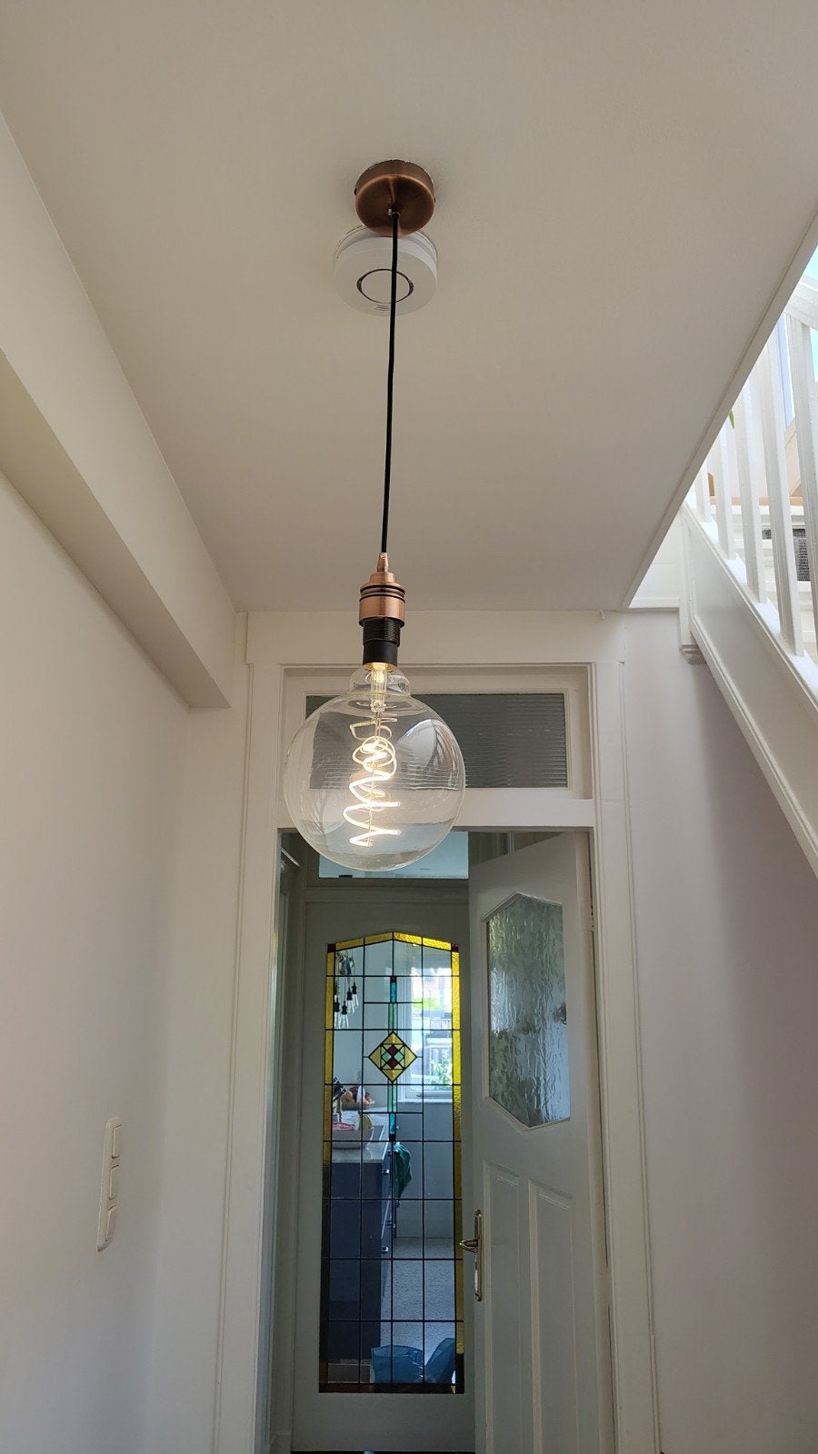 WiZ Filament G200 LED Smart Lamp E27 - Warm Wit tot Daglicht, Wit, Philips, Zo goed als nieuw, Glas