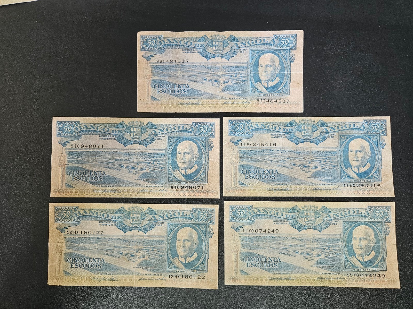 Angola pick 93 1962        2     per stuk, Postzegels en Munten, Bankbiljetten | Afrika, Ophalen of Verzenden, Overige landen