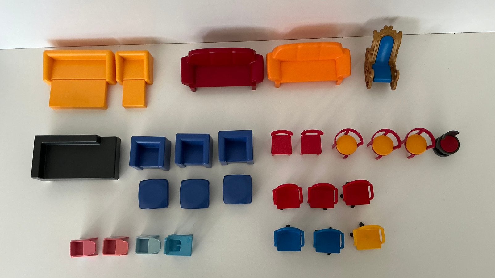 Playmobil stoelen, banken, Ophalen of Verzenden, Gebruikt, Losse onderdelen