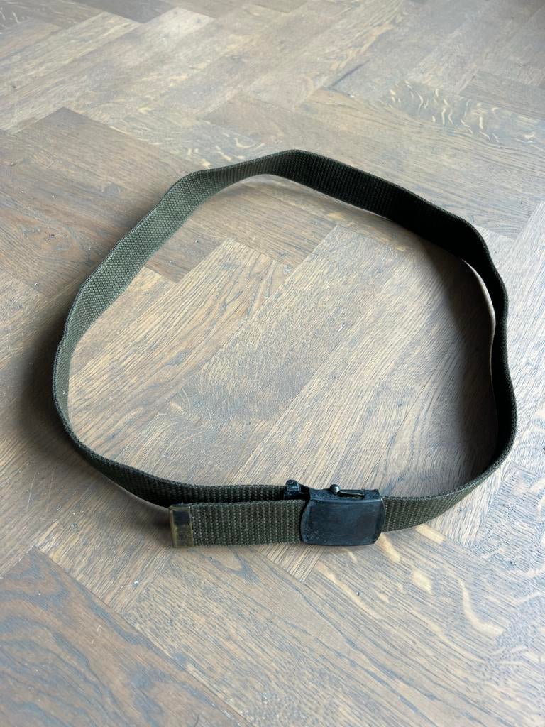 Oude leger riem, Kleding | Heren, Riemen en Ceinturen, Ophalen, Overige kleuren, 115 cm of meer, Riem of Ceintuur