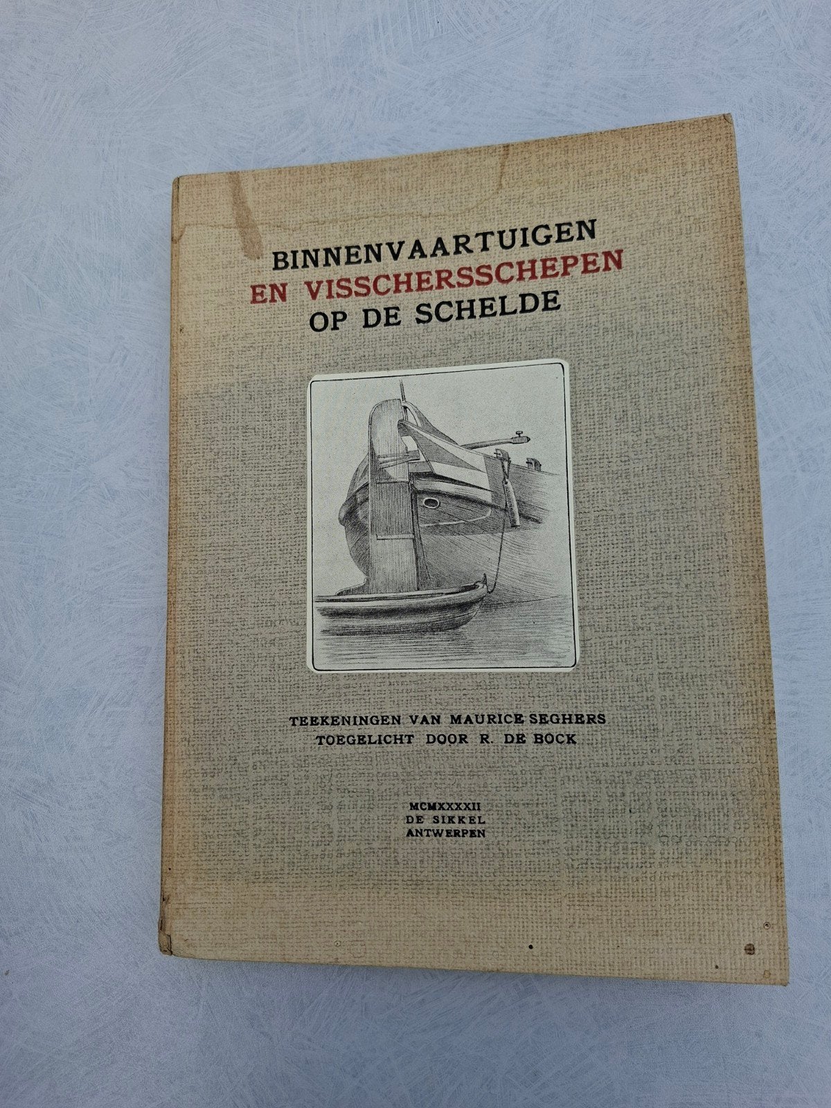 Binnenvaartuigen en visschersschepen op de Schelde rond 1900, Ophalen of Verzenden, 20e eeuw of later, Gelezen