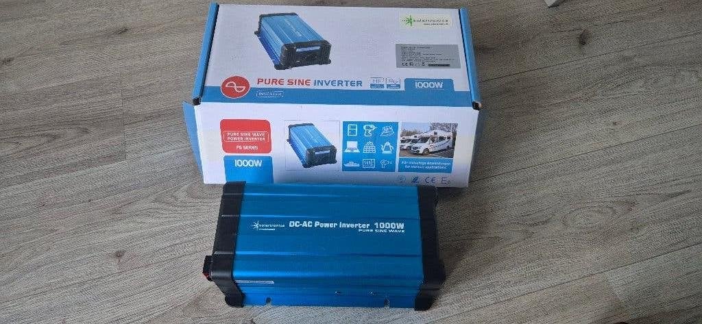 Solartronics DC AC pure sines wave Power Inverter 1000W, Ophalen of Verzenden, Zo goed als nieuw