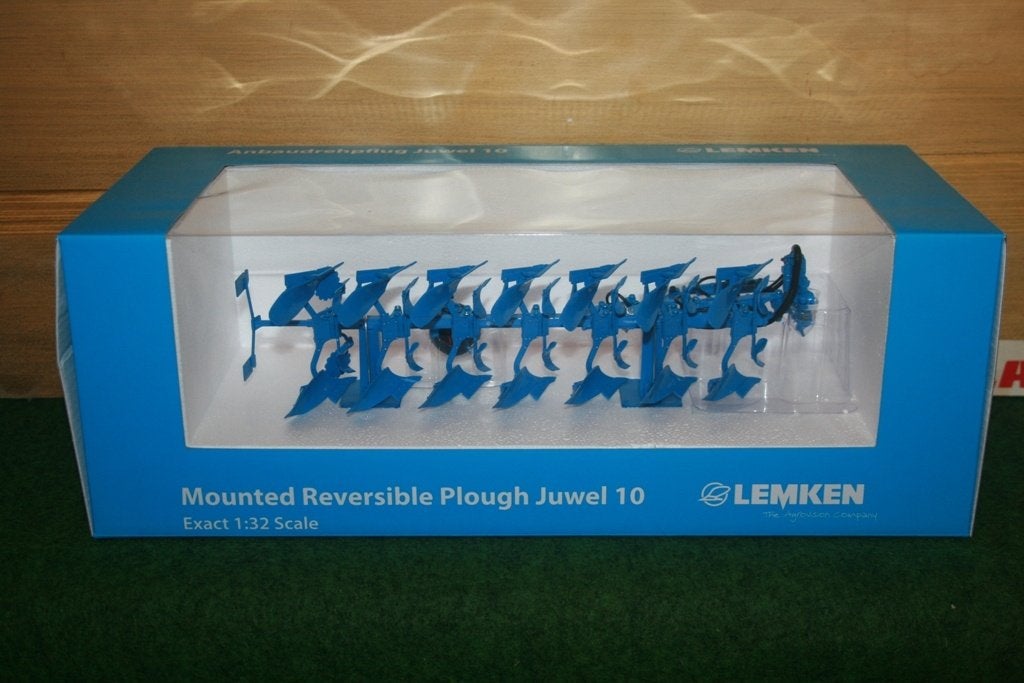 Boeryes: Lemken Juwel 10 van Ros, Hobby en Vrije tijd, Modelauto's | 1:32, Ophalen of Verzenden, Nieuw, Tractor of Landbouw, Overige merken