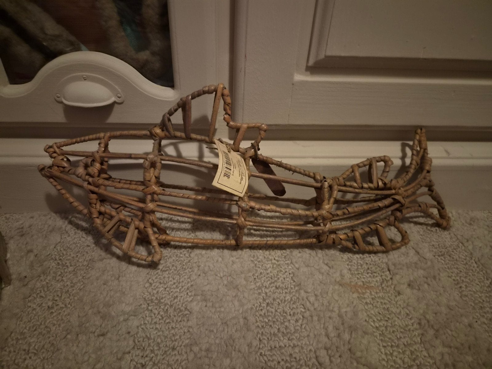 Rivièra Maison Rattan Muurdecoratie Vis l, Huis en Inrichting, Woonaccessoires | Wanddecoraties, Ophalen of Verzenden, Landelijk