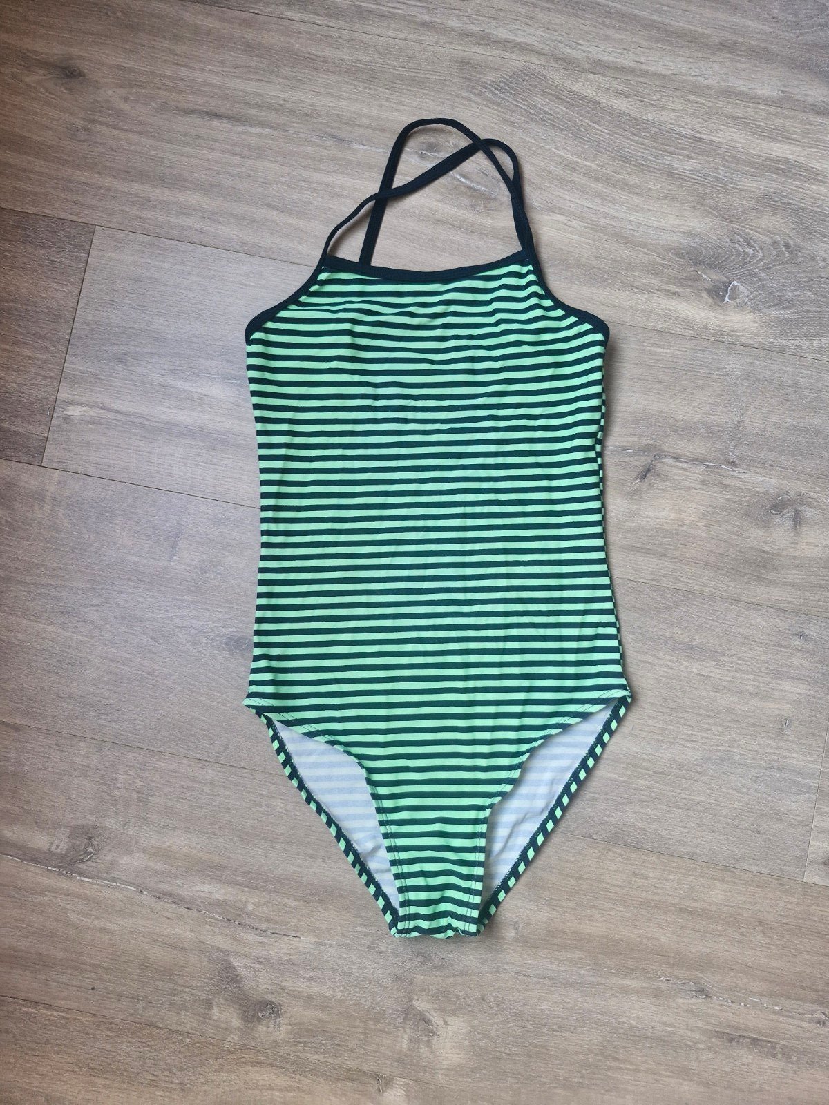 Badpak met streepjes, Ophalen of Verzenden, Zo goed als nieuw, Meisje, Sport- of Zwemkleding