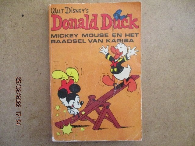 adv6007 donald duck pocket 1e serie 4, Eén stripboek, Ophalen, Gelezen