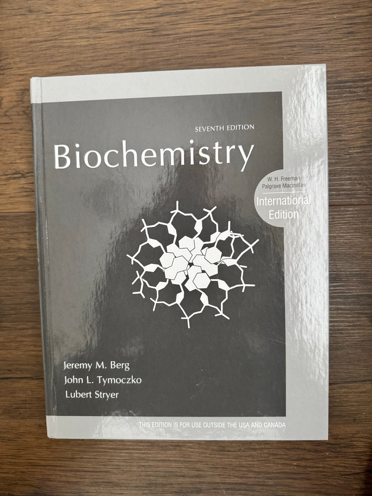 Biochemistry - Zevende Editie (International Edition), Boeken, Ophalen of Verzenden, Beta, Zo goed als nieuw, HBO