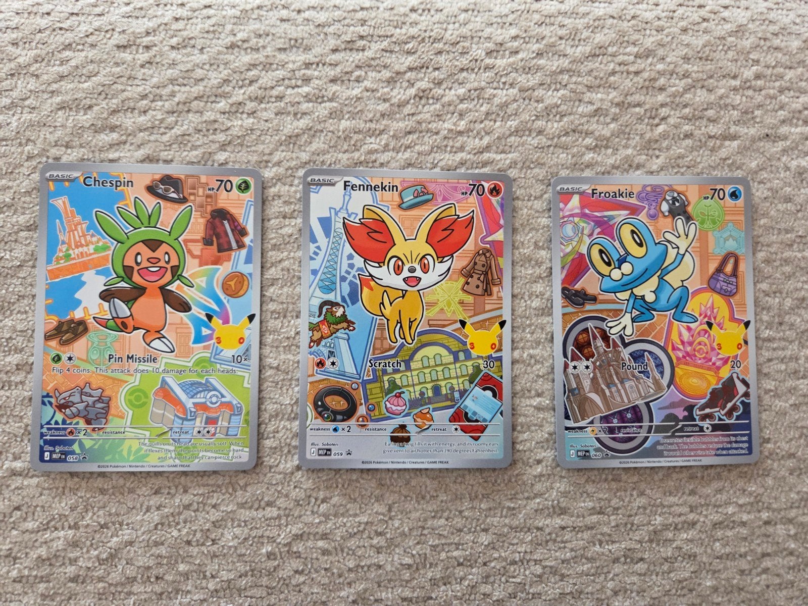 Pokémon First Partner Serie 3 - Gen 6, Ophalen of Verzenden, Nieuw, Meerdere kaarten