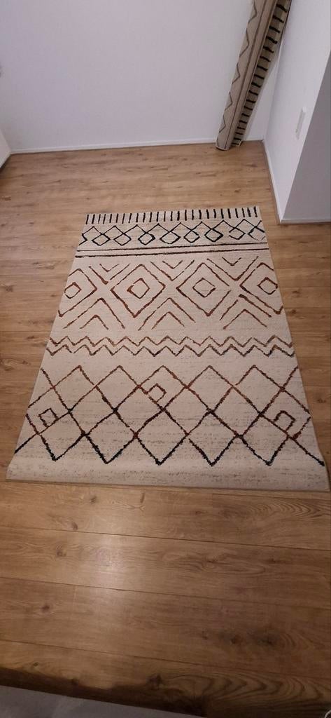 Vloerkleed met patroon, Ophalen of Verzenden, Bruin, Rechthoekig, 200 cm of meer