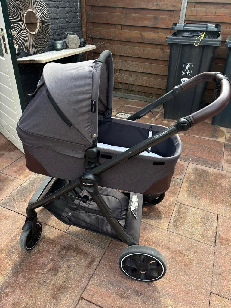 X-adventure 2-in-1 kinderwagen met reiswieg en regenhoes, Kinderen en Baby's, Kinderwagens en Combinaties, Gebruikt, Combiwagen