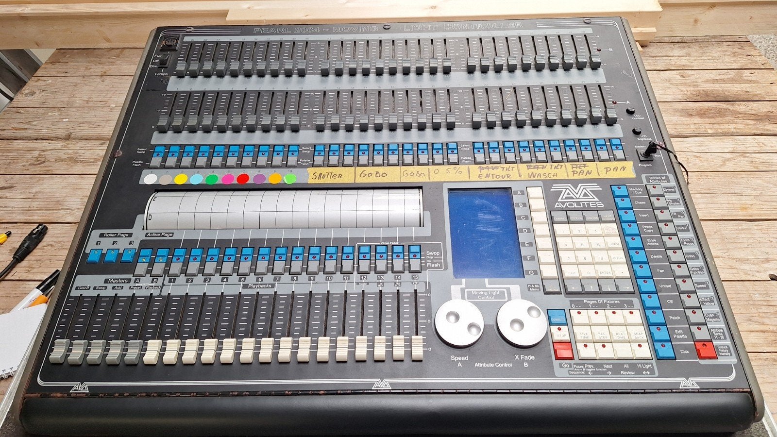 Avolites pearl 2004, Ophalen, Gebruikt