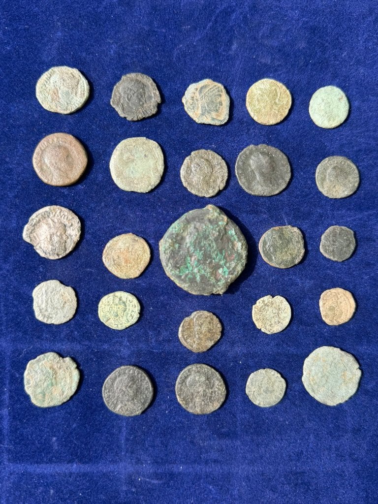 Lot 5 Romeinse munten, Ophalen of Verzenden, Buitenland, Munten