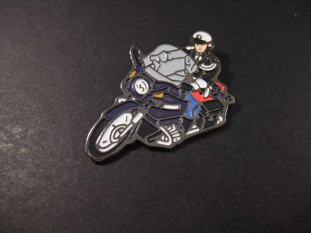 BMW R80RT politie-uitvoering , pin, Verzamelen, Speldjes, Pins en Buttons, Ophalen of Verzenden, Gebruikt, Overige onderwerpen