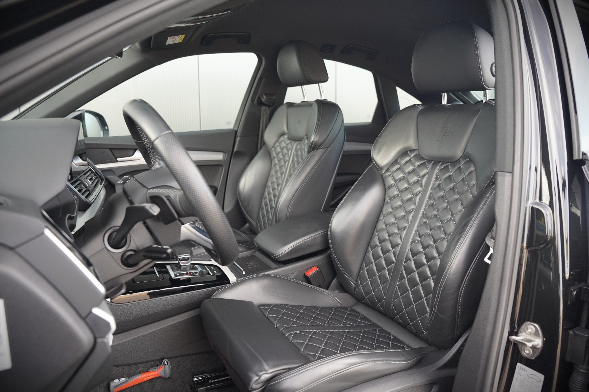 Audi Q5 Sportback 50 TFSI e S edition S-Line | Luchtvering |, Auto's, Audi, Automaat, Gebruikt, 4 cilinders, Zwart