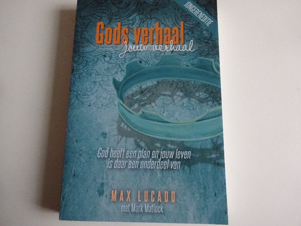 MAX LUCADO - GODS VERHAAL, JOUW VERHAAL - JONGERENEIDITIE, Boeken, Ophalen of Verzenden, Gelezen, Christendom | Protestants