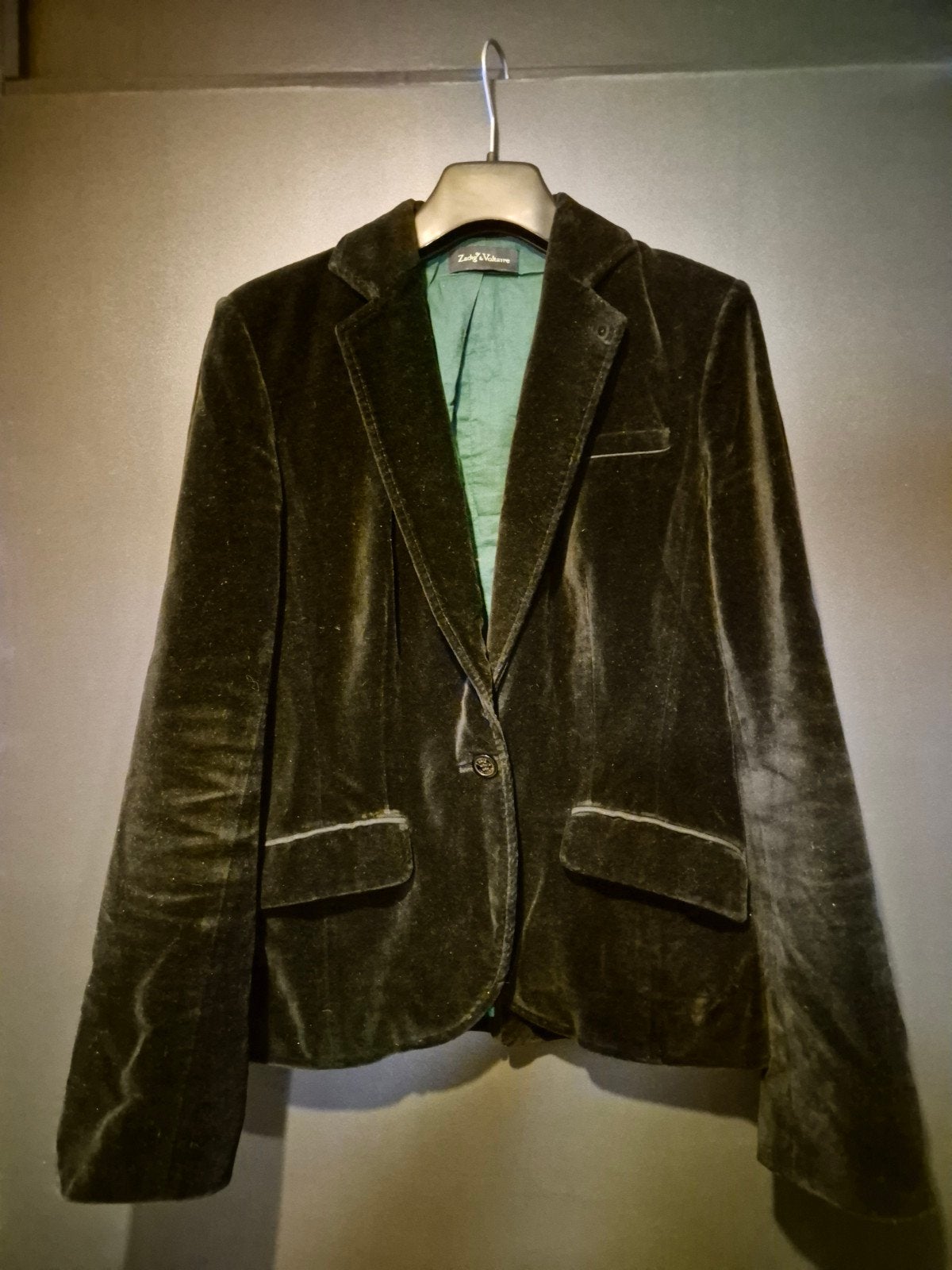 Zadig & Voltaire fluwelen jasje - Maat S, Zadig & Voltaire, Zwart, Ophalen of Verzenden, Zo goed als nieuw