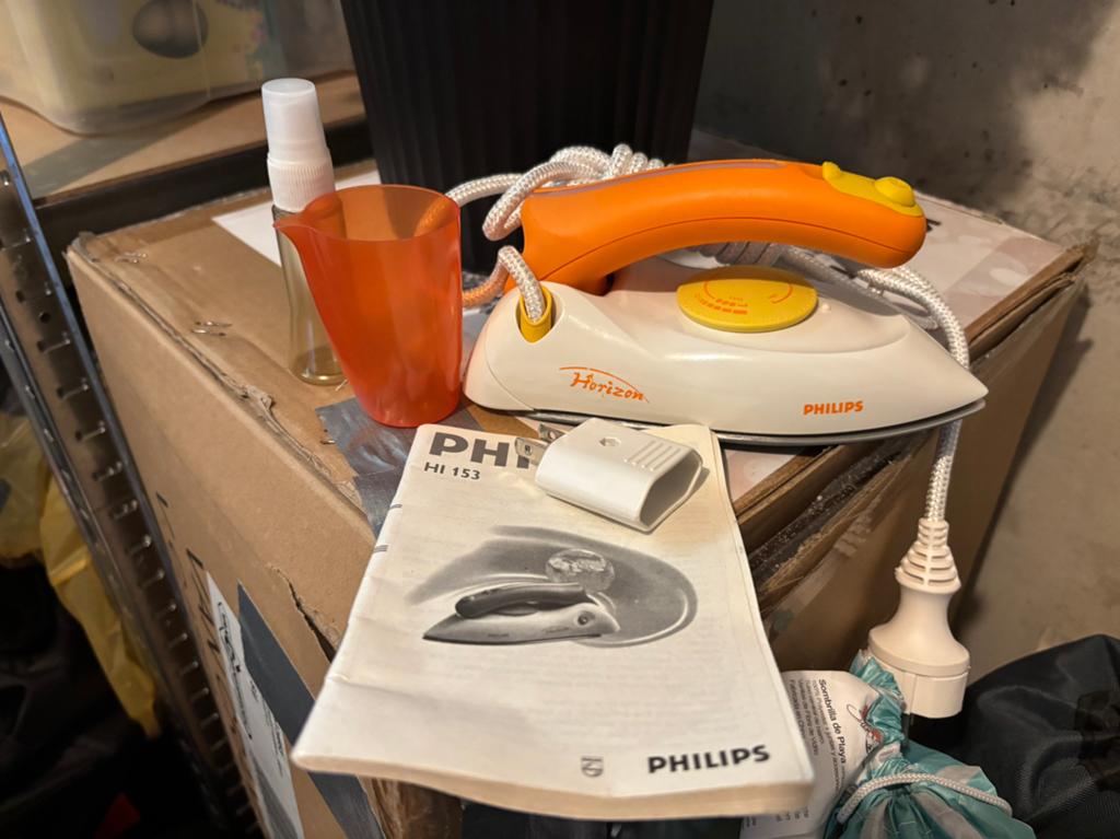 Philips reis strijkijzer, Ophalen of Verzenden, Nieuw, Strijkijzer met snoer