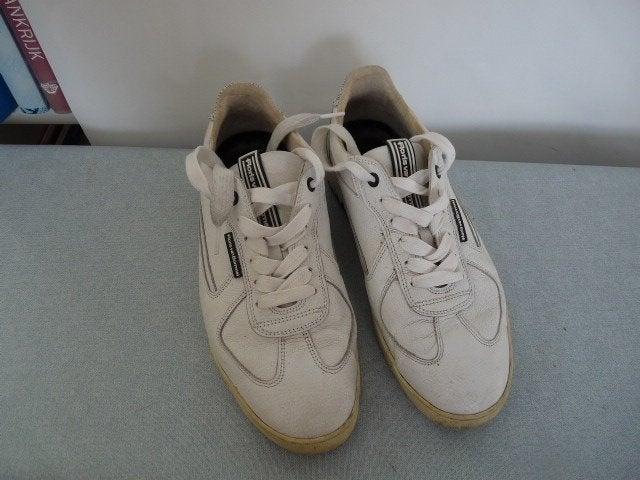 Witte sneakers Floris van Bommel mt 6,5 of 40, Wit, Floris van Bommel, Ophalen of Verzenden, Sneakers of Gympen