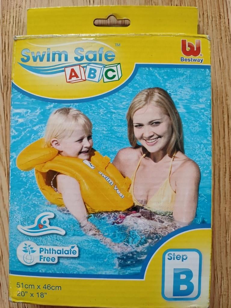 Opblaasbaar zwemvest kind 3 - 6 jaar (nieuw), Kinderen en Baby's, Ophalen of Verzenden, Nieuw