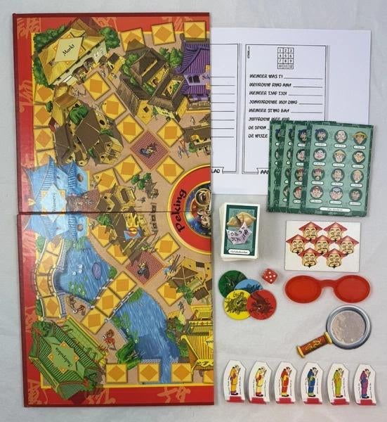 MB De Peking Mysteries Detectivespel compleet spel bordspel, Coolsingel 104, 3011 AG Rotterdam, Netherlands, MB Spellen, Verzenden