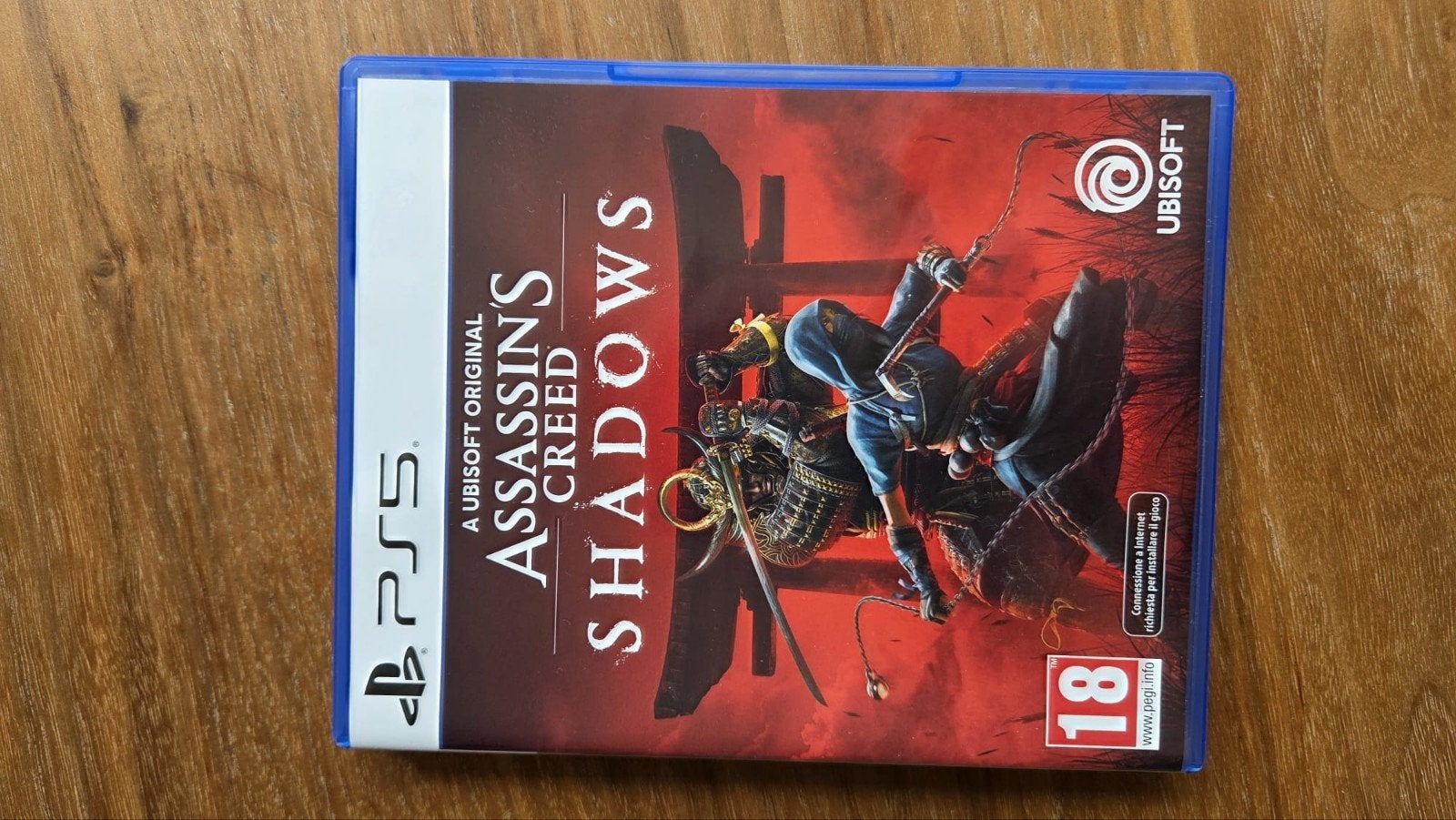 Assassin's Creed Shadows PS5 (Italiaanse cover, Eng/EU game), Avontuur en Actie, Vanaf 18 jaar, 1 speler, Ophalen of Verzenden