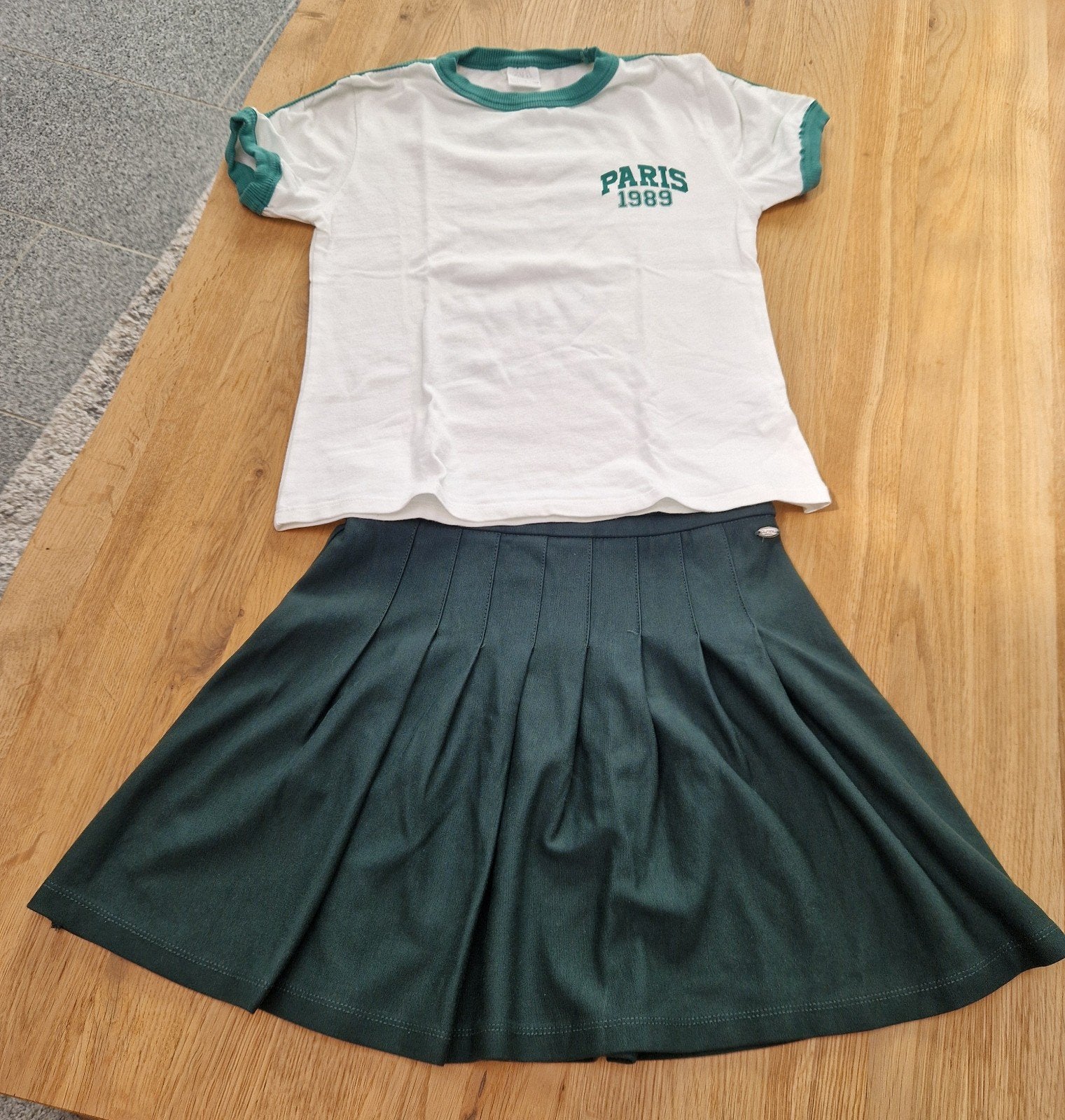 Zara Rokje en T-shirt Set - Maat 152 (11-12 jaar), Kinderen en Baby's, Kinderkleding | Maat 152, Meisje, Ophalen of Verzenden