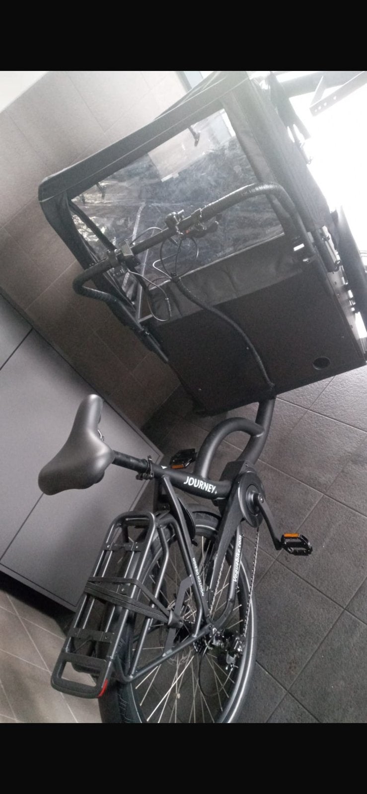 Bakfiets, Ophalen, Zo goed als nieuw