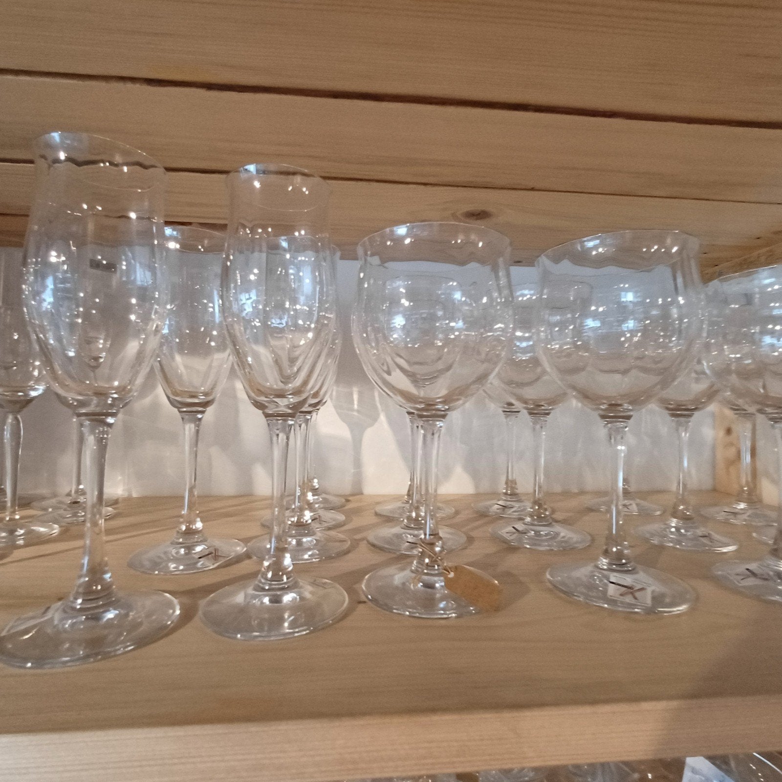 Spiegelau glasservies Caroline, Antiek en Kunst, Ophalen of Verzenden