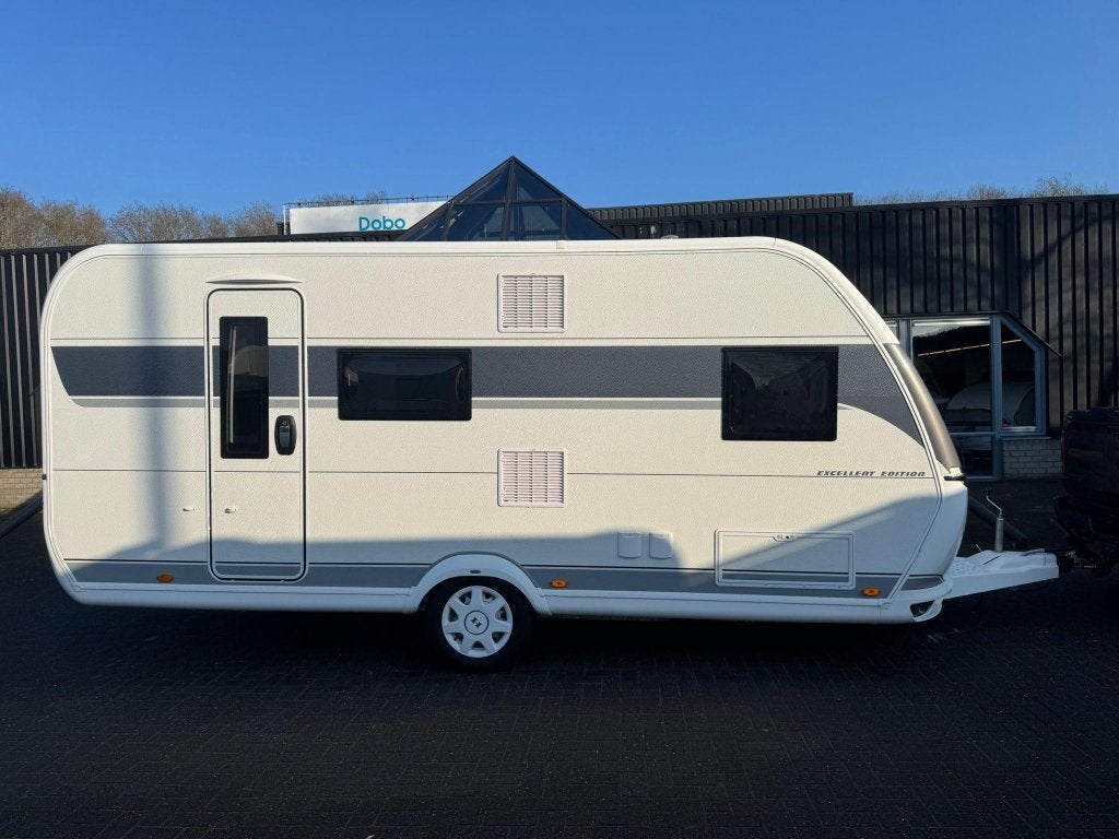 Hobby Excellent Edition 490 KMF Verzwaarde as, Tapijtset, Caravans en Kamperen, Caravans, Schokbreker, Hobby, Bedrijf, Treinzit